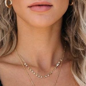 NWT Gorjana Chloe Mini Necklace